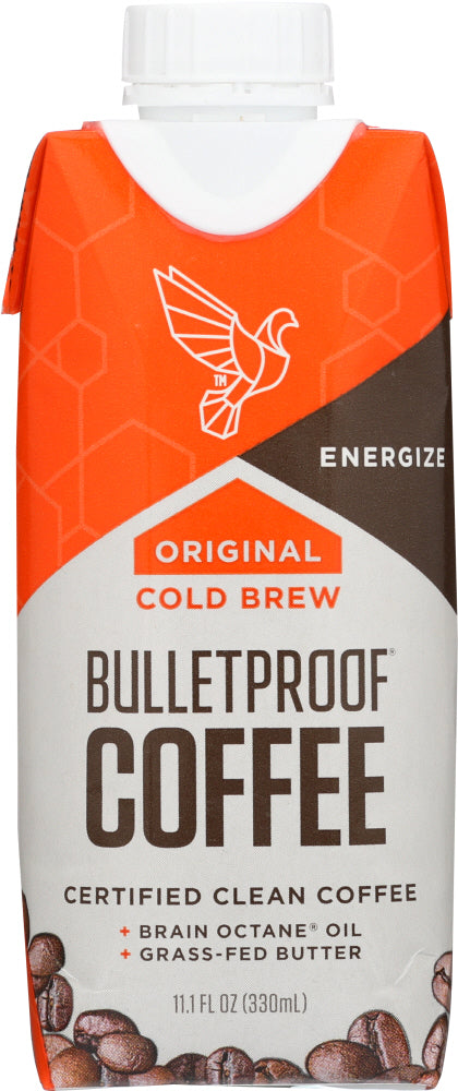 BULLETPROOF: Coffee Cold Brew Original Unsweetened, 11.1 fo - Vending Business Solutions