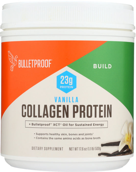 BULLETPROOF: Vanilla Collagen Protein Powder, 17.6 oz - Vending Business Solutions