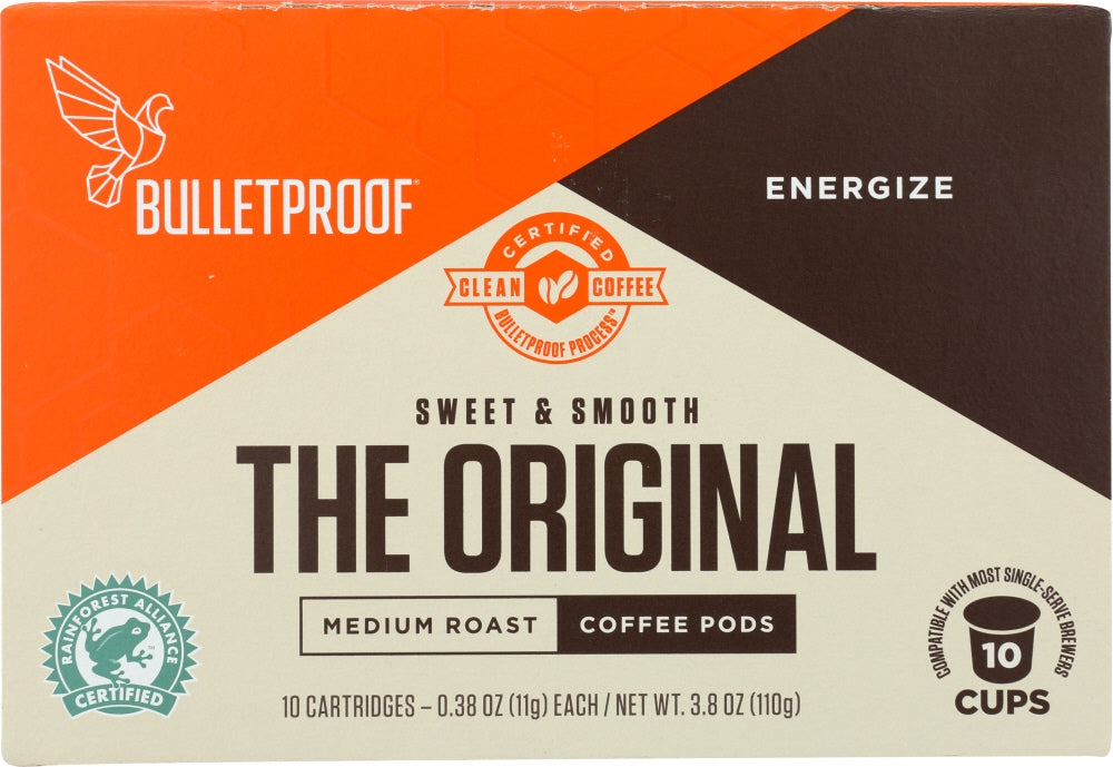 BULLETPROOF: The Original Medium Roast Coffee Pods, 3.80 oz - Vending Business Solutions