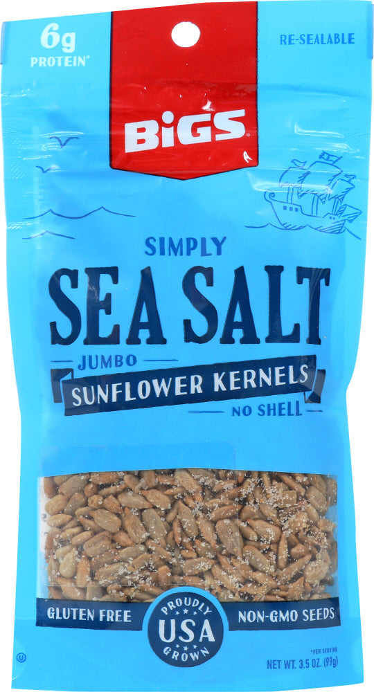 BIGS: Sea Salt Jumbo Kernels, 3.5 oz - Vending Business Solutions