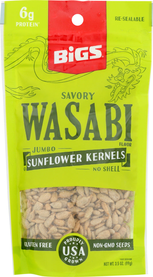 BIGS: Wasabi Jumbo Kernels, 3.5 oz - Vending Business Solutions