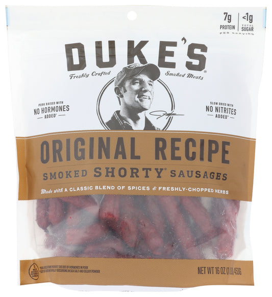DUKES: Sausages Smoked Original, 16 oz - Vending Business Solutions