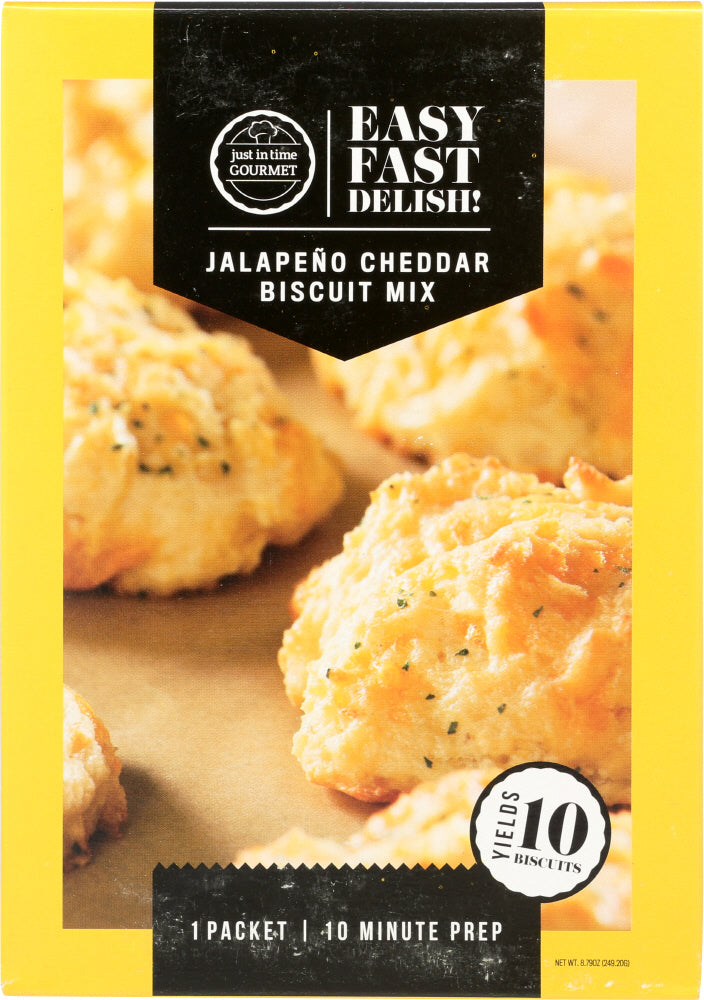 JUST IN TIME GOURMET: Jalapeno Cheddar Biscuit Mix, 8.79 oz - Vending Business Solutions