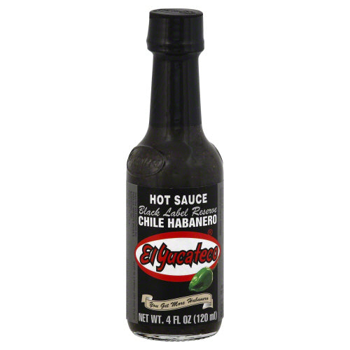 EL YUCATECO: Sauce Hot Chile Habanero, 4 oz - Vending Business Solutions