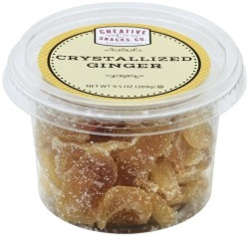 CREATIVE SNACK: Cup Ginger Crystallized, 9.5 oz - Vending Business Solutions