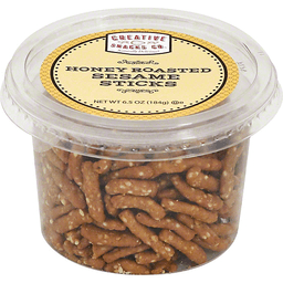 CREATIVE SNACK: Honey Roasted Sesame Sticks, 6.5 oz - Vending Business Solutions