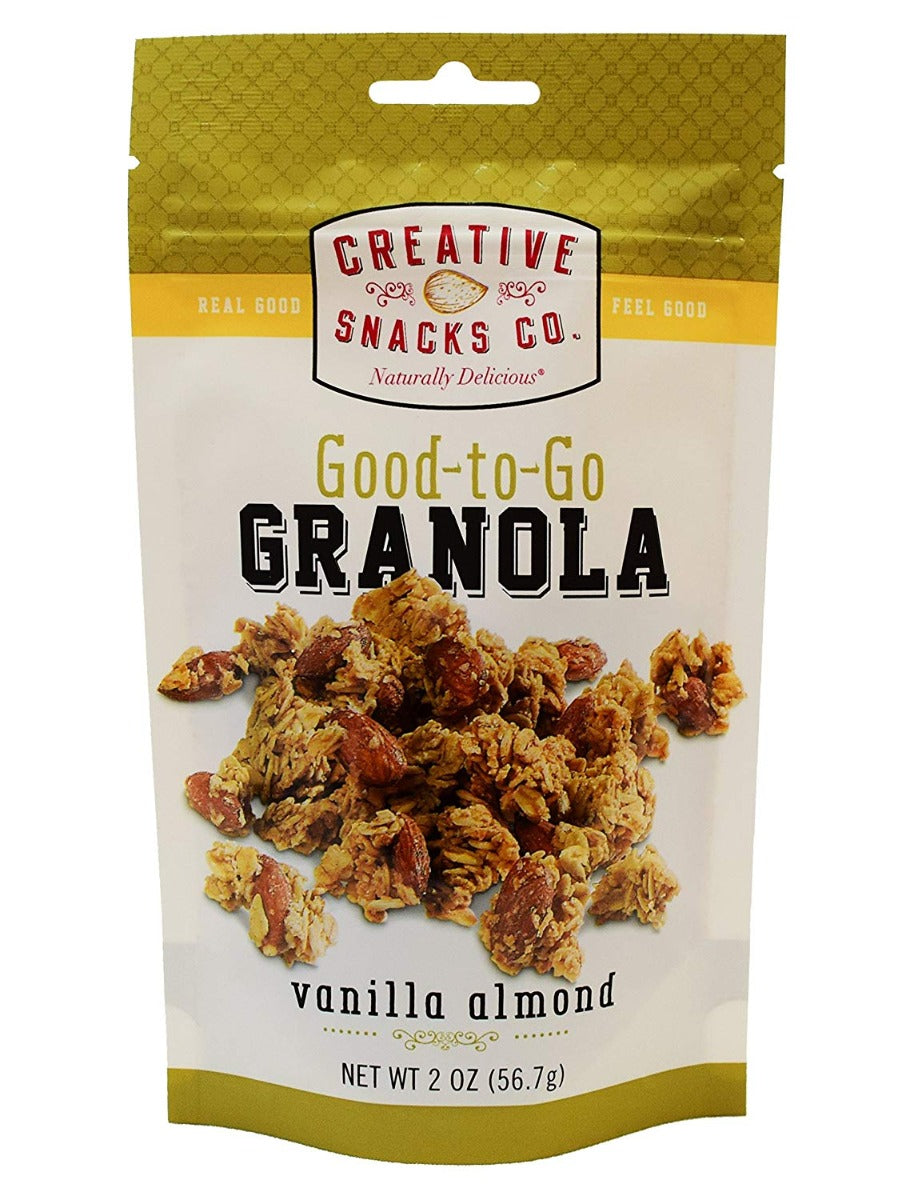 CREATIVE SNACK: Vanilla Almond Granola, 2 oz - Vending Business Solutions