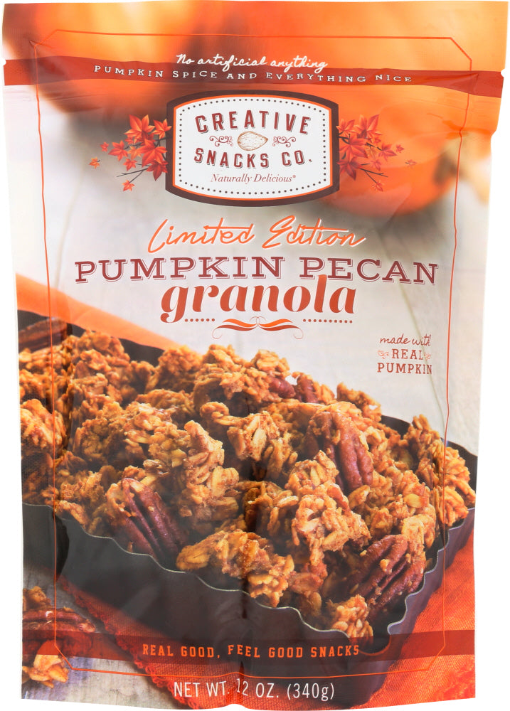 CREATIVE SNACKS CO: Pumpkin Pecan Granola, 12 oz - Vending Business Solutions