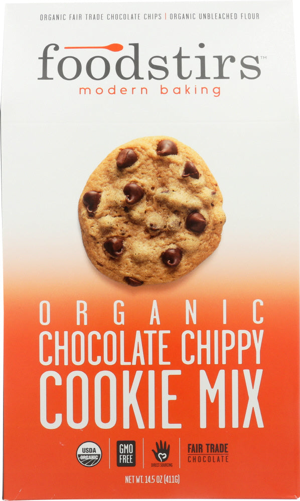 FOODSTIRS: Organic Chocolate Chippy Cookie Mix, 14.5 oz - Vending Business Solutions