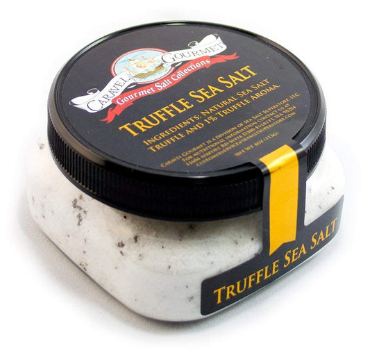 CARAVEL GOURMET: Sea Salt Italian Black Truffle, 4 oz - Vending Business Solutions