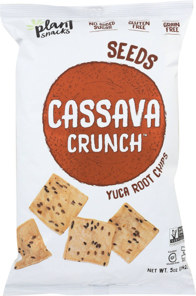 CASSAVA CRUNCH: Yuca Root Chips Seeds 5 Oz - Vending Business Solutions
