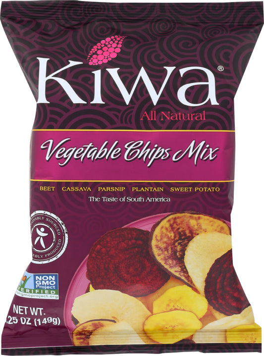 KIWA CHIPS: Chips Original Vegetable, 5.25 oz - Vending Business Solutions