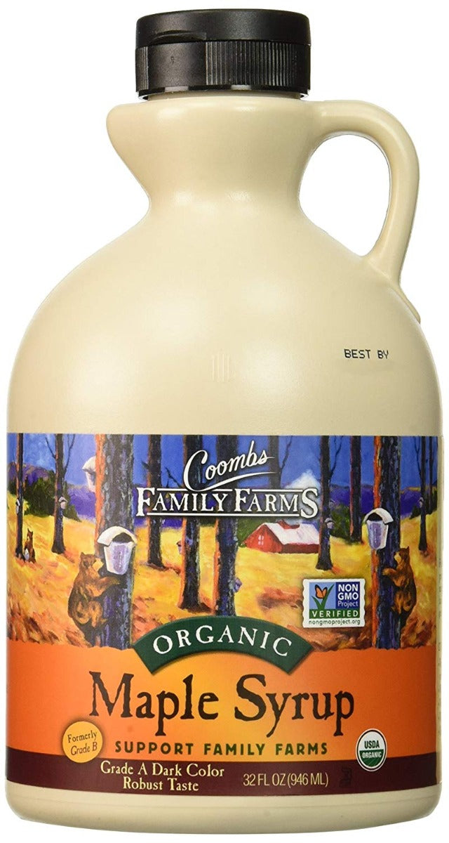 COOMBS FAMILY FARMS: Syrup Maple Dark Strong Tin Organic, 5 ga - Vending Business Solutions