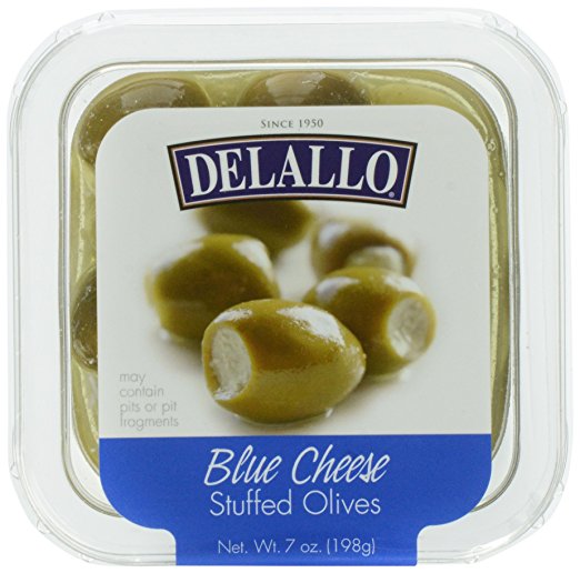 DELALLO: Blue Cheese Stuffed Olives, 7 oz - Vending Business Solutions