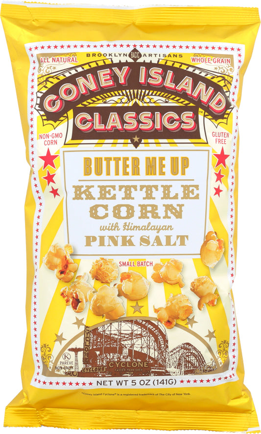 CONEY ISLAND CLASSICS KETTLE CORN: Butter Me Up Kettle Corn, 5 oz - Vending Business Solutions