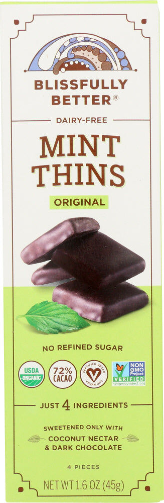 BLISSFULLY BETTER: Original Mint Chocolate, 1.6 oz - Vending Business Solutions