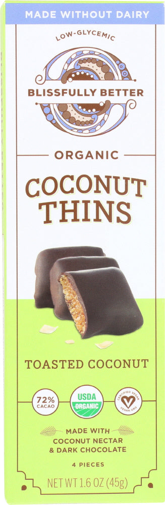 BLISSFULLY BETTER: Toasted Coconut Chocolate, 1.6 oz - Vending Business Solutions