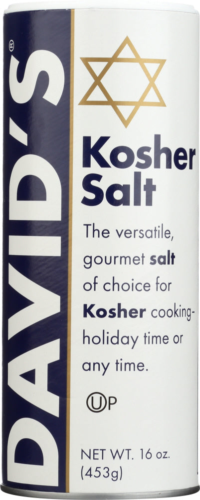 DAVIDS: Kosher Salt, 16 oz - Vending Business Solutions