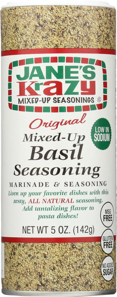 JANES: Mixed-Up Basil Seasoning, 5 oz - Vending Business Solutions