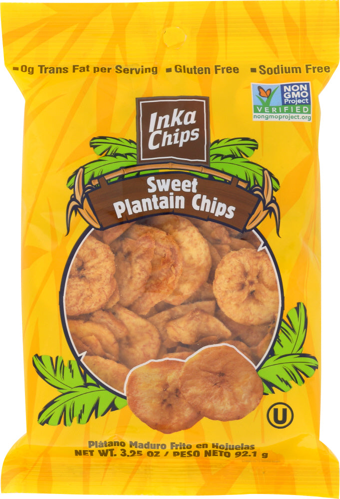 INKA CHIPS: Sweet Plantain, 3.25 oz - Vending Business Solutions