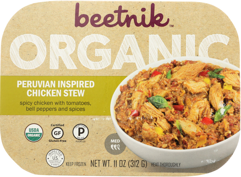 BEETNIK: Organic Peruvian Seasoned Chicken Stew, 11 oz - Vending Business Solutions