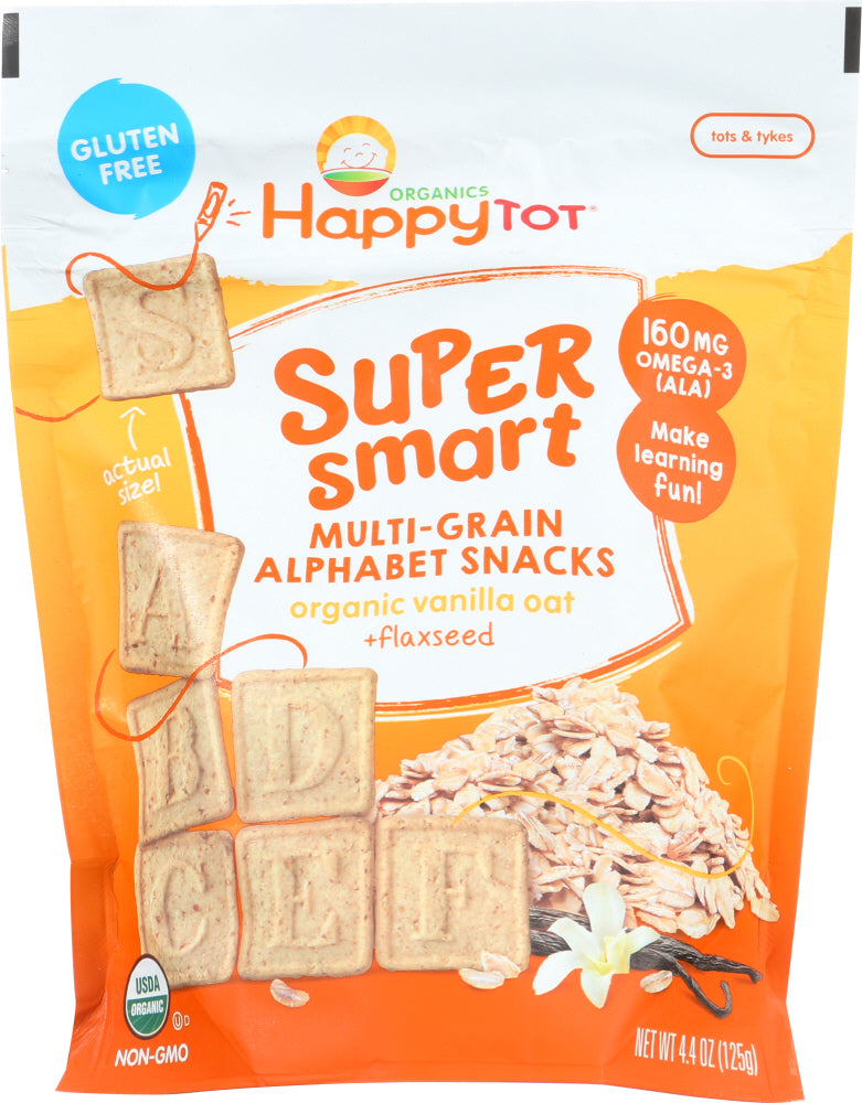 HAPPY TOT: Snack Van Oat Flax Multi, 4.4 oz - Vending Business Solutions