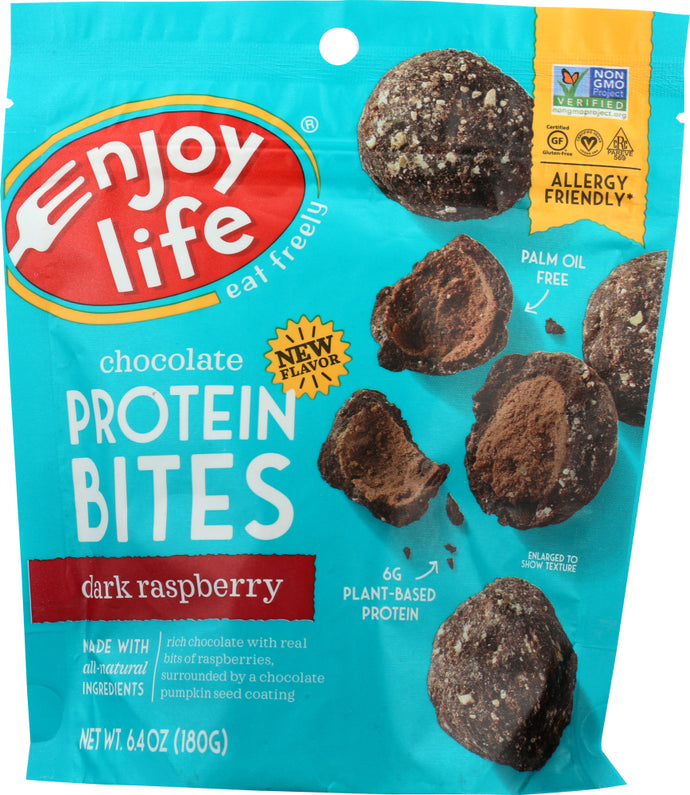 ENJOY LIFE: Dark Raspberry Protein Bites, 6.4 oz - Vending Business Solutions