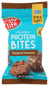 ENJOY LIFE: Chocolate Dipped Banana Protein Bites, 1.7 oz - Vending Business Solutions