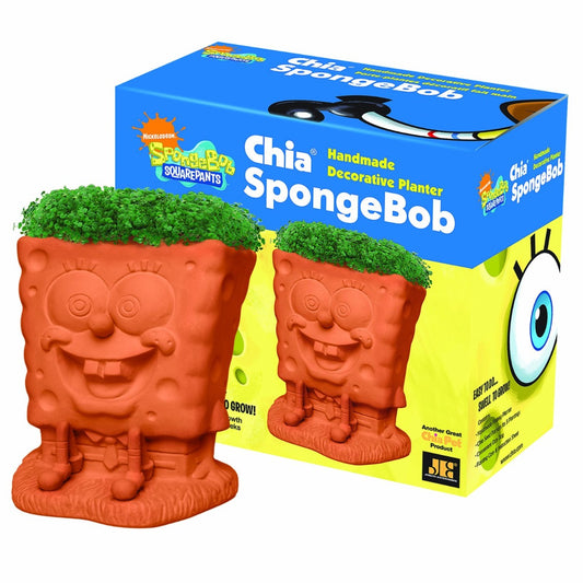 CH-CH-CH-CHIA: Chia Pet SpongeBob, 1 ea - Vending Business Solutions