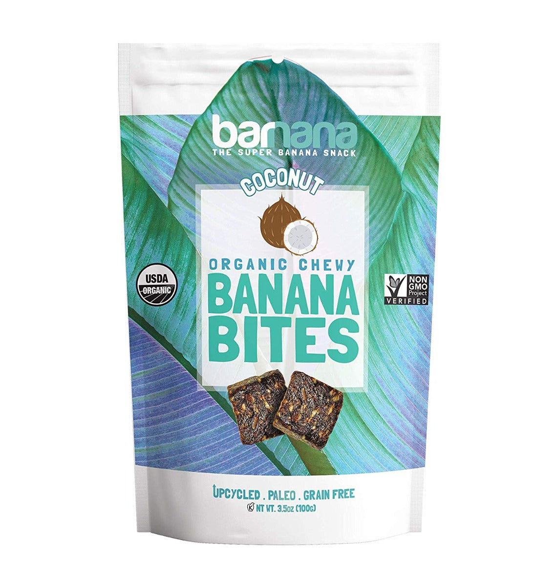 BARNANA: Organic Coconut Chewy Banana Bites, 3.5 oz - Vending Business Solutions