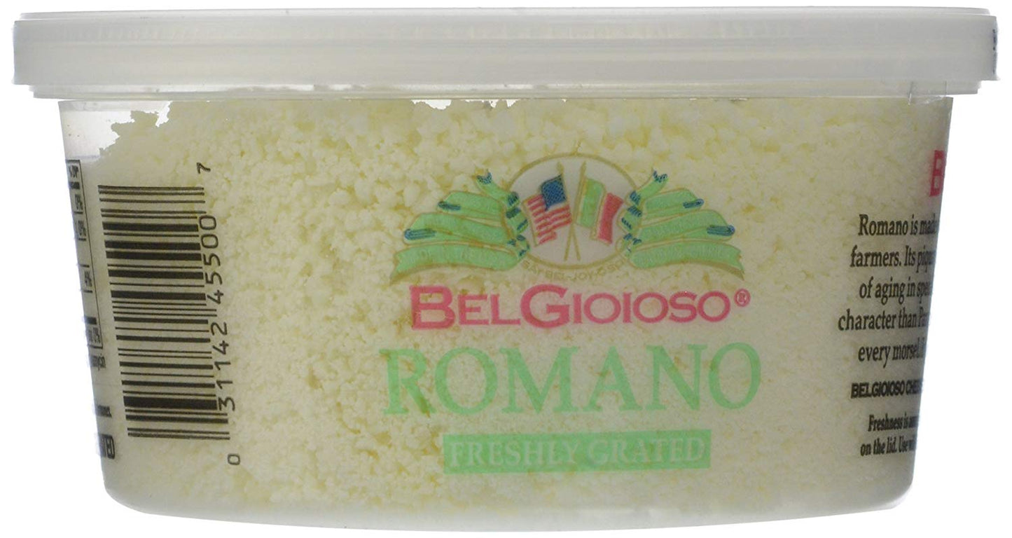 BELGIOIOSO: Grated Romano Cheese, 5 oz - Vending Business Solutions