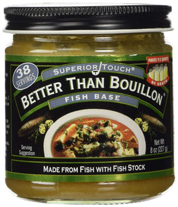 BETTER THAN BOUILLON: Fish Base, 8 oz - Vending Business Solutions