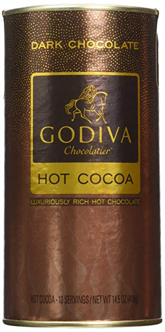 GODIVA: Hot Cocoa Dark Chocolate Can, 14.5 oz - Vending Business Solutions