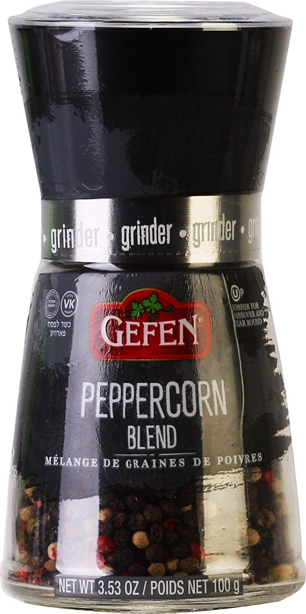 GEFEN: Peppercorn Blend Grinder, 3.53 oz - Vending Business Solutions