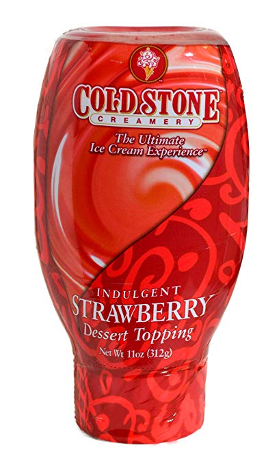 COLD STONE: Dessert Topper Strawberry, 11 oz - Vending Business Solutions