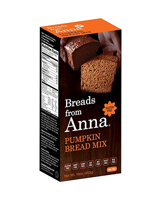 BREADS FROM ANNA: Mix Bread Pumpkin, 16 oz - Vending Business Solutions