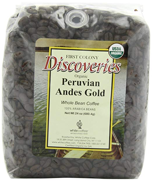 DISCOVERIES: Coffee Peruvian Andes Organic, 24 oz - Vending Business Solutions