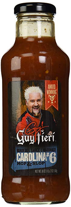 GUY FIERI: Sauce BBQ Carolina 6, 18 oz - Vending Business Solutions