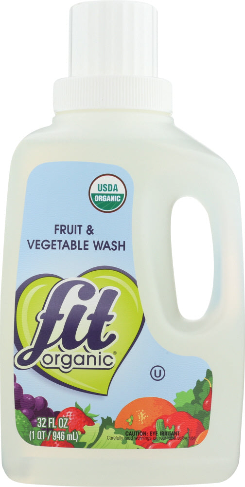 FIT ORGANIC: Fruit & Vegetable Wash Soaker, 32 oz - Vending Business Solutions