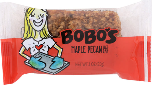 BOBO'S: Gluten Free Maple Pecan from Bobo's Oat Bars, 3 oz - Vending Business Solutions