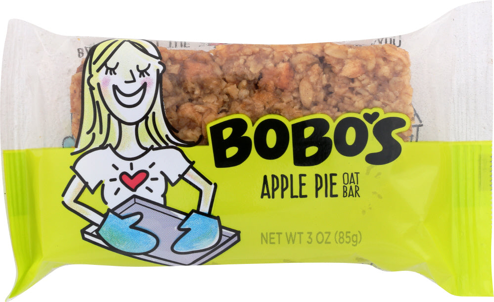 BOBOS OAT BARS: Gluten Free All Natural Apple Pie, 3 oz - Vending Business Solutions