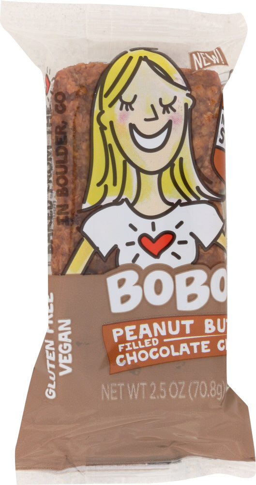 BOBOS OAT BARS: BARS STUFF'D CHOCOLATE CHIP PEANUT BUTTER FILLED (2.500 OZ) - Vending Business Solutions