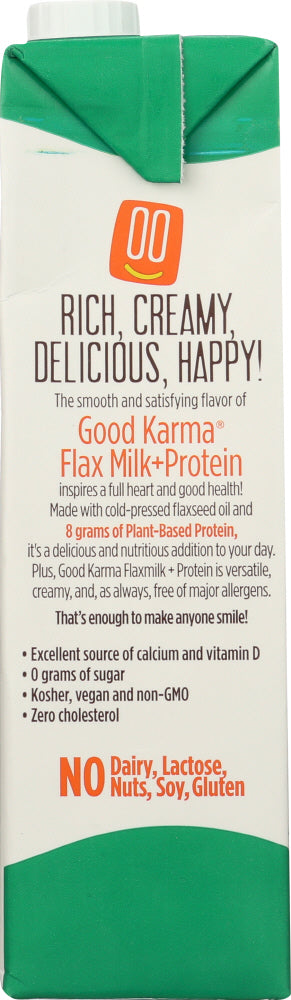 GOOD KARMA: Flax Milk Protein Unsweetened, 32 fo - Vending Business Solutions