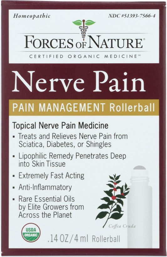 FORCES OF NATURE: Nerve Pain Applicator, .14 oz - Vending Business Solutions