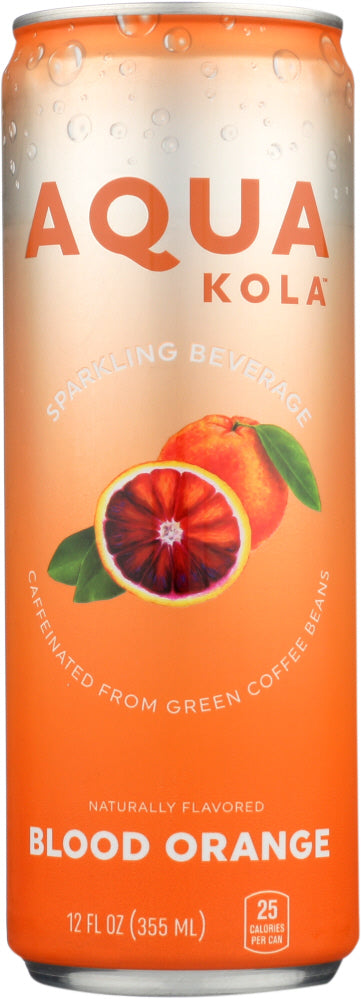 AQUA KOLA: Beverage Sparkling Blood Orange, 12 fo - Vending Business Solutions