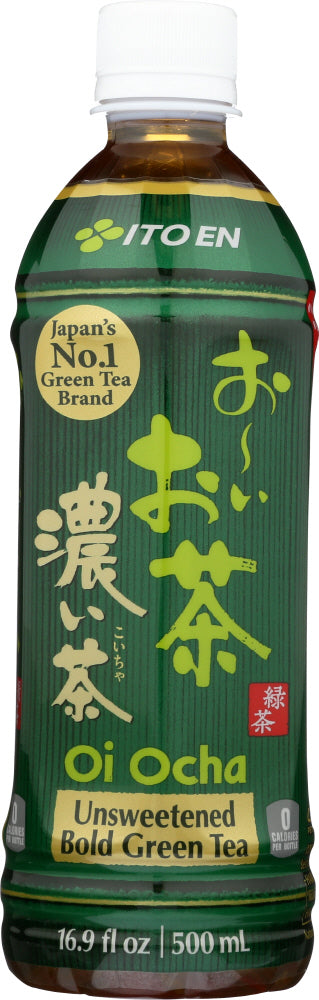 ITO EN: Oi Ocha Dark Green Tea Unsweetened, 16.9 oz - Vending Business Solutions