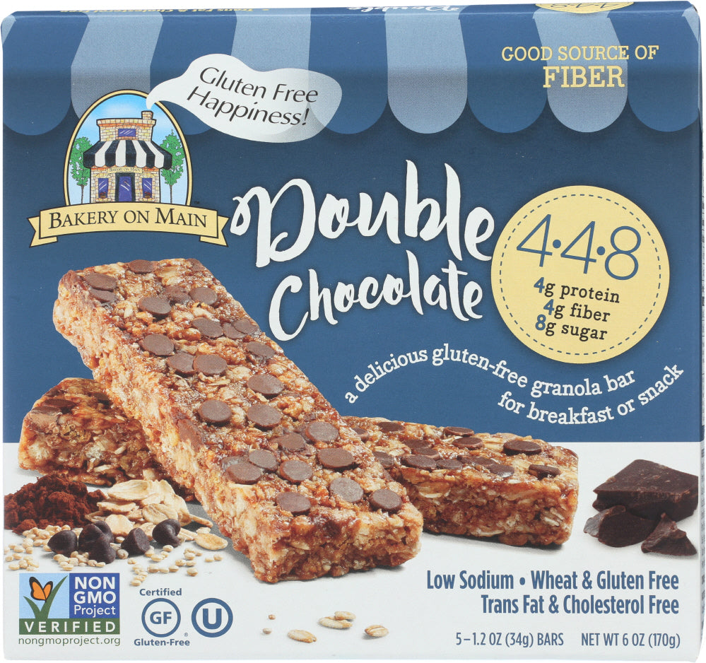 BAKERY ON MAIN: Double Chocolate Granola Bar, 6 oz - Vending Business Solutions