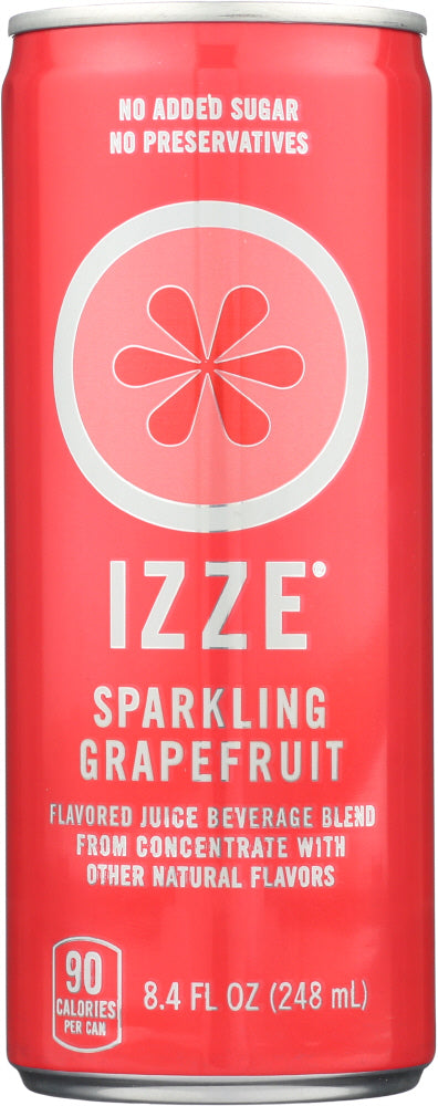 IZZE BEVERAGE: Sparkling Juice Grapefruit, 8.4 fl oz - Vending Business Solutions