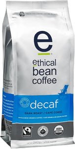 ETHICAL BEAN: Coffee Dark Roast Decaf, 12 oz - Vending Business Solutions
