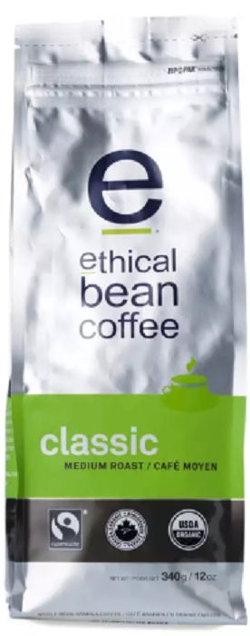 ETHICAL BEAN: Coffee Medium Roast Classic, 12 oz - Vending Business Solutions